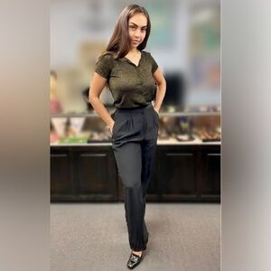 Vintage Flora Kung Slacks : Like new!